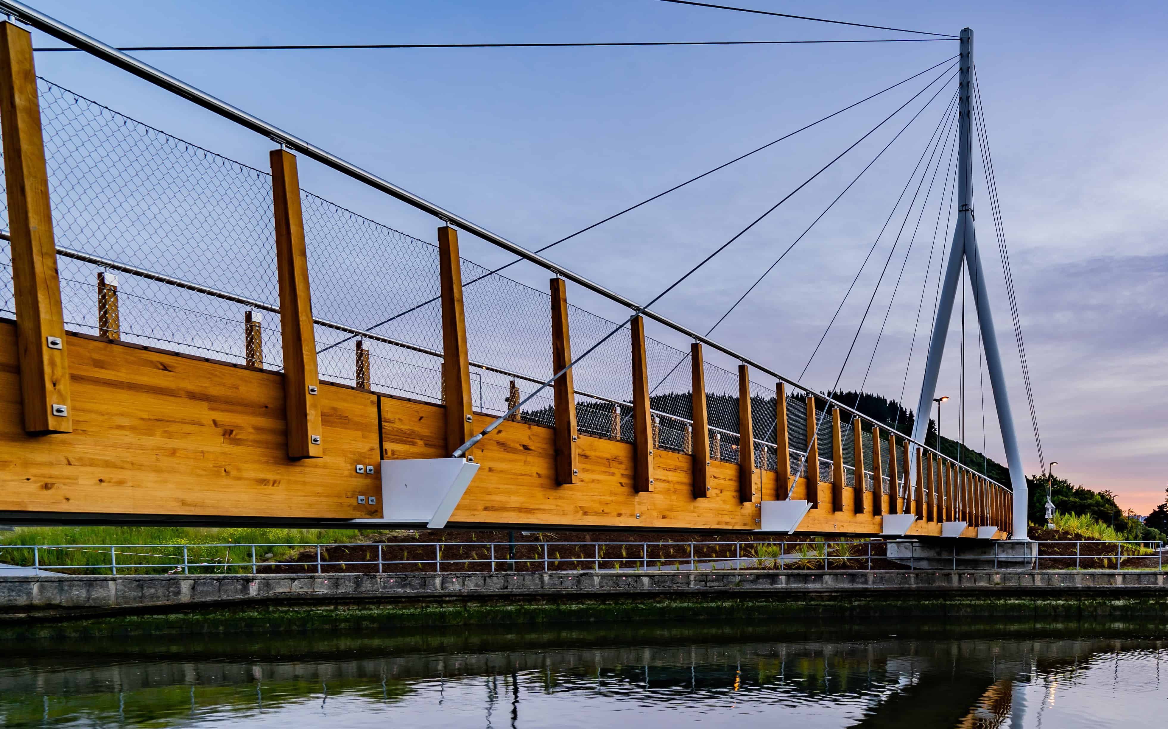 Water of Leith Cable Stayed Bridge DC Structures Studio