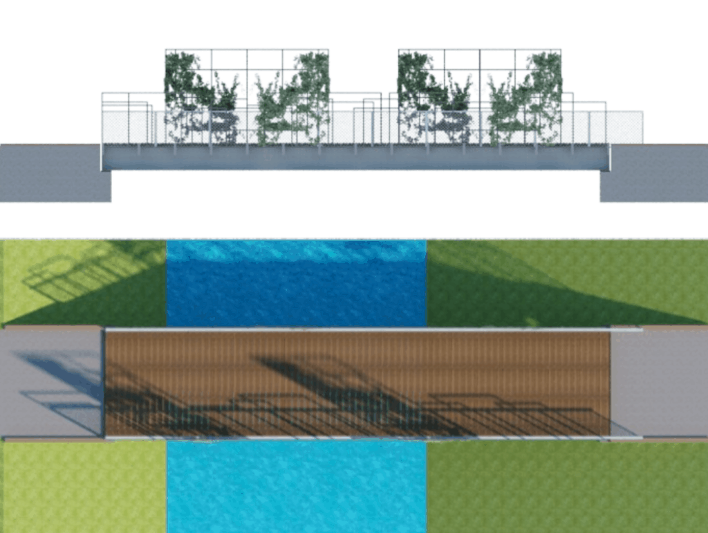 10 - Turin Footbridge Design 2020 - Mangrove Ecological Park Footbridge