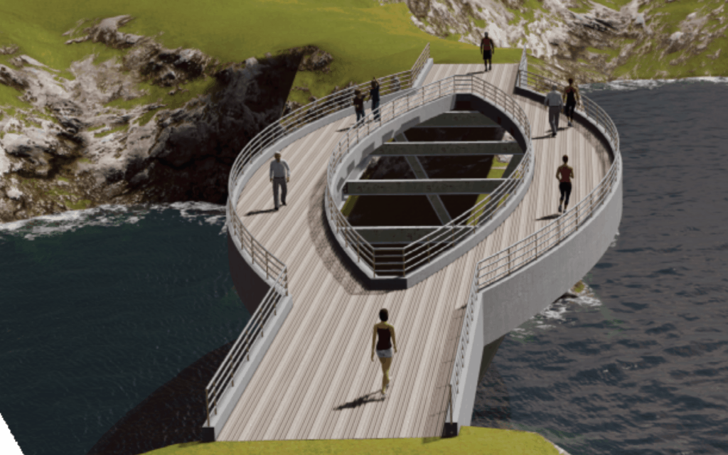 14 - Turin Footbridge Design 2020 - Eye of the Sea