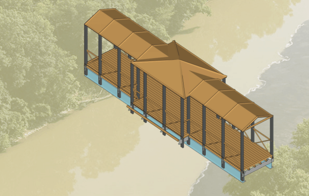 5 - Turin Footbridge Design 2020 - Lebak Footbridge Indonesia