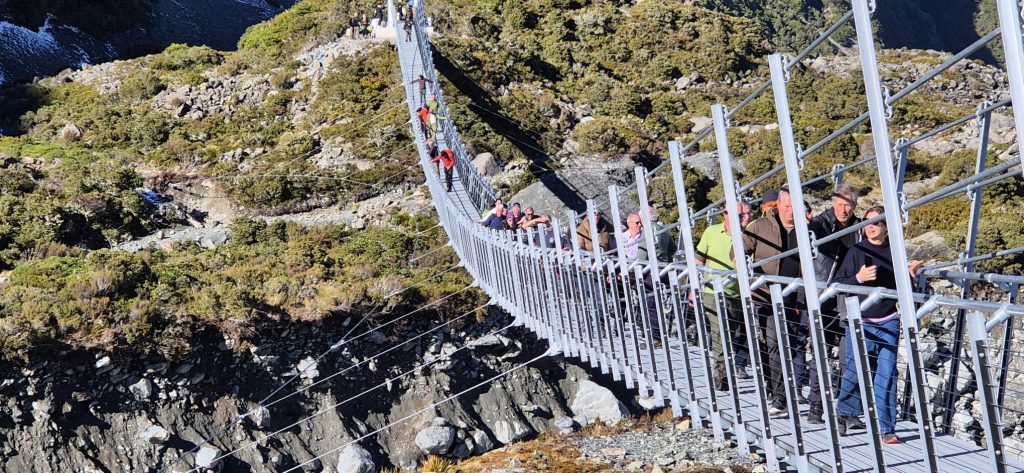 Hooker Valley Mt Cook Aoraki Suspension Bridge Opening Ceremony
Hooker Suspension Bridge Opened